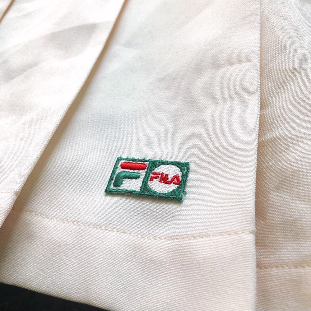 Vintage 90s Fila Pleated Tennis Skirt